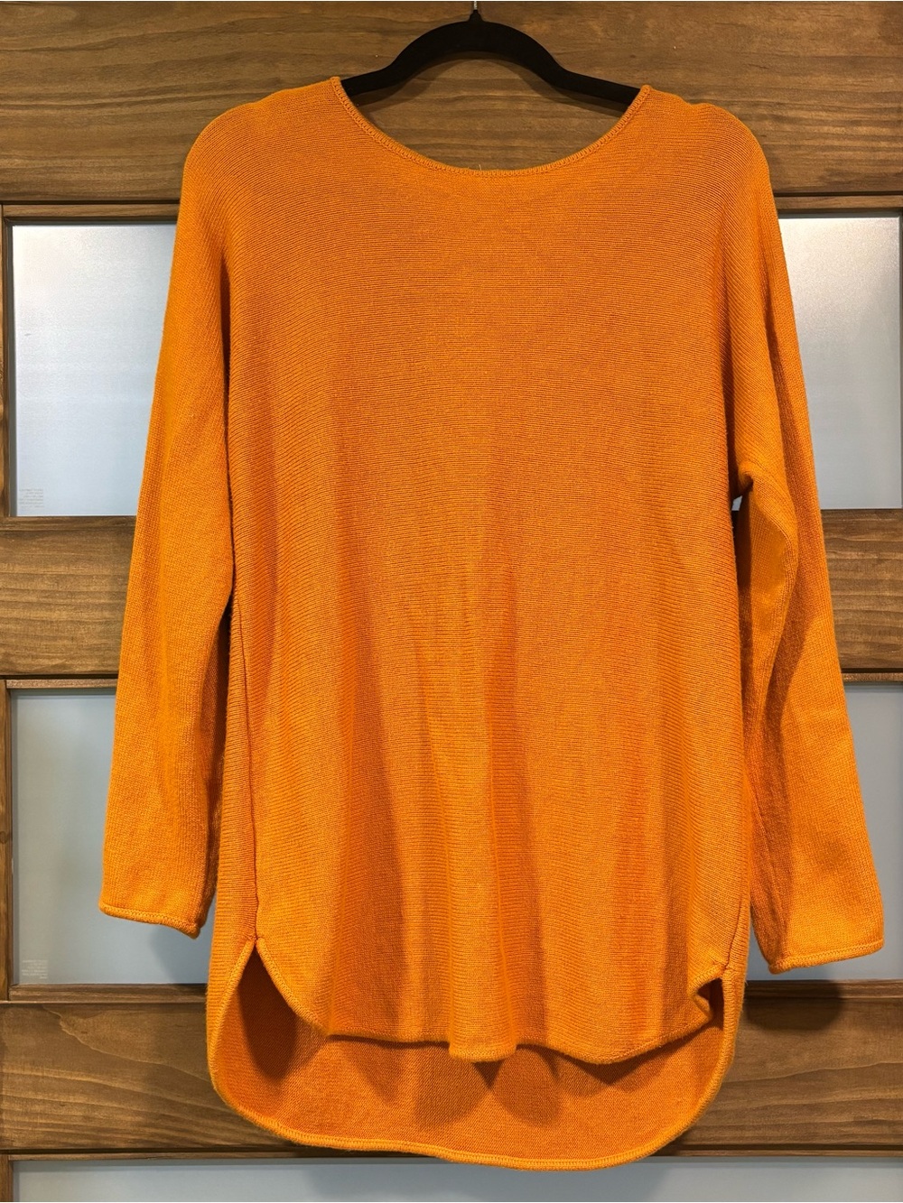 NWOT Michael Kors Orange Long-Sleeve Tunic Sweater